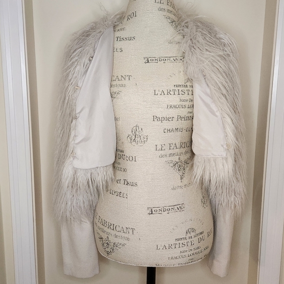 Shaggy mohair crop jacket - Picture 7 of 14